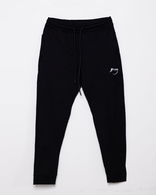 POLYESTER BLACK PANTS